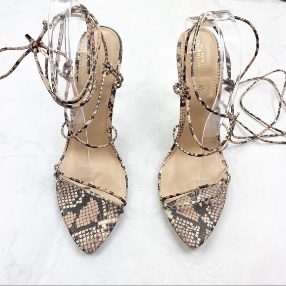 [Steve Madden] Badgirl Ankle Wrap Stiletto Sandal - Picture 4 of 10